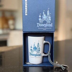 Starbucks Disneyland Diamond Celebration Mug NIB